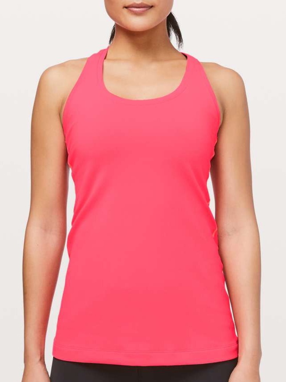 Lululemon Cool Racerback II Tank Electric Coral Size 4